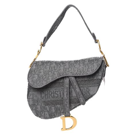 saddle bag grey|dior saddle bag.